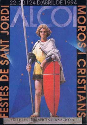 Fiestas de Moros y Cristianos en honor de San Jorge  